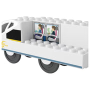 Tomica  & Plarail Block White Stream