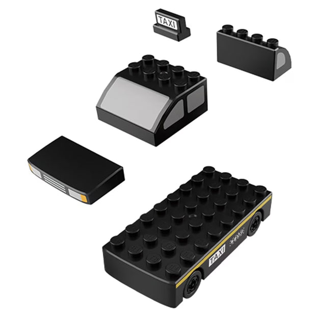 Tomica & Plarail Block Taxi