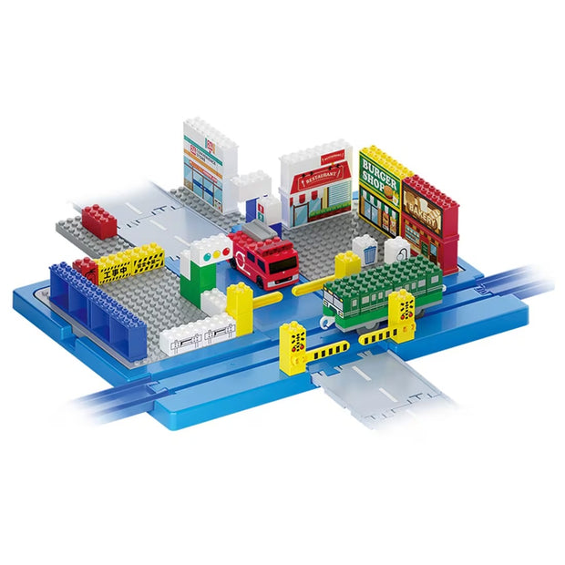 Tomica & Plarail Block Vechicle Block Town Box
