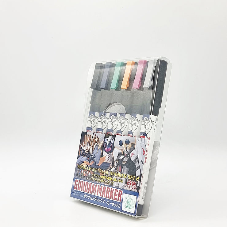 Gundam Marker - GMS 121 Gundam Marker Metallic Marker Set [TL300839421] :  ToysLogic, Otaku for LIFE