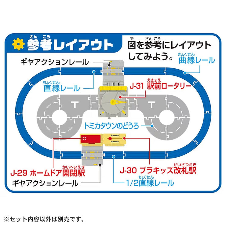 Plarail (956792) Action Town Plakids Ticket Gate Station