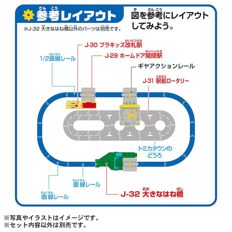 Plarail (956846) Action Town Big Drawbridge