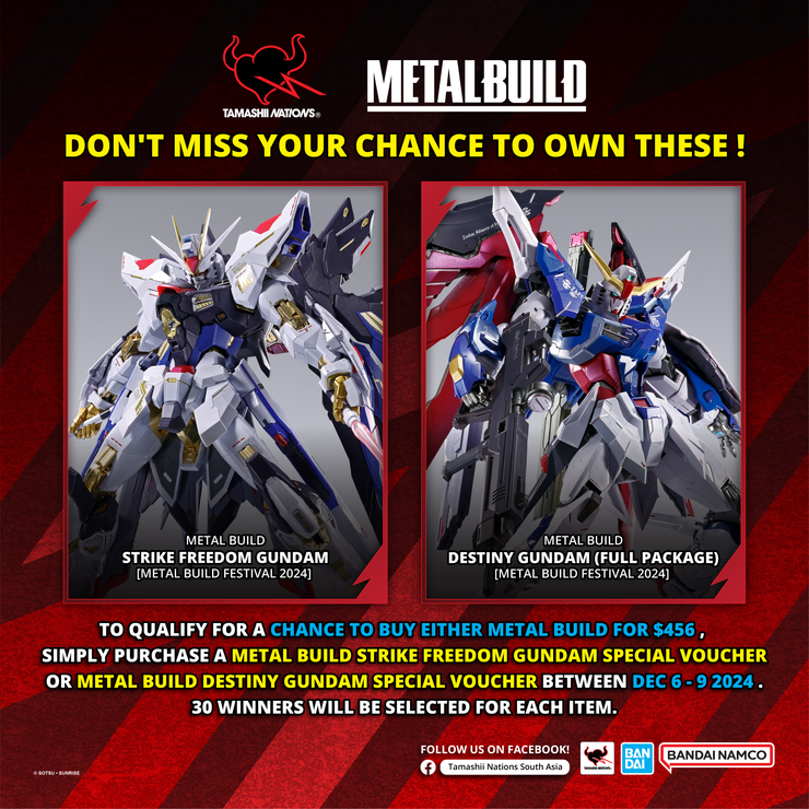 Metal Build DESTINY GUNDAM [Metal Build Festival 2024]