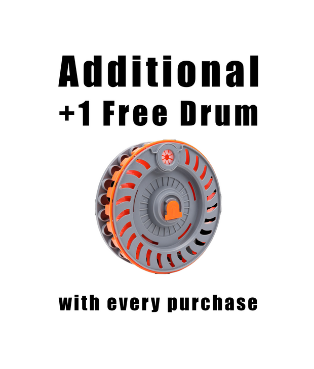 [Toymana Exclusive] Dart Zone Max Tomcat + FREE Additional x1 Magazine Drum