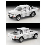 Tomy Tec LV-N256C Toyota Hilux 4WD Pickup DoubleCab SSR (Silver) 1991