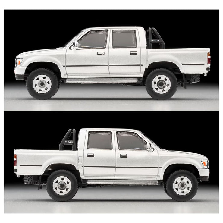 Tomy Tec LV-N256C Toyota Hilux 4WD Pickup DoubleCab SSR (Silver) 1991