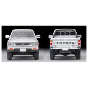 Tomy Tec LV-N256C Toyota Hilux 4WD Pickup DoubleCab SSR (Silver) 1991