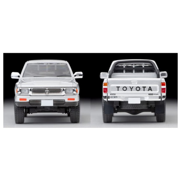 Tomy Tec LV-N256C Toyota Hilux 4WD Pickup DoubleCab SSR (Silver) 1991