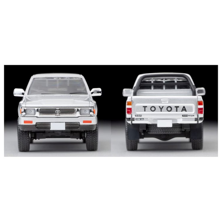Tomy Tec LV-N256C Toyota Hilux 4WD Pickup DoubleCab SSR (Silver) 1991