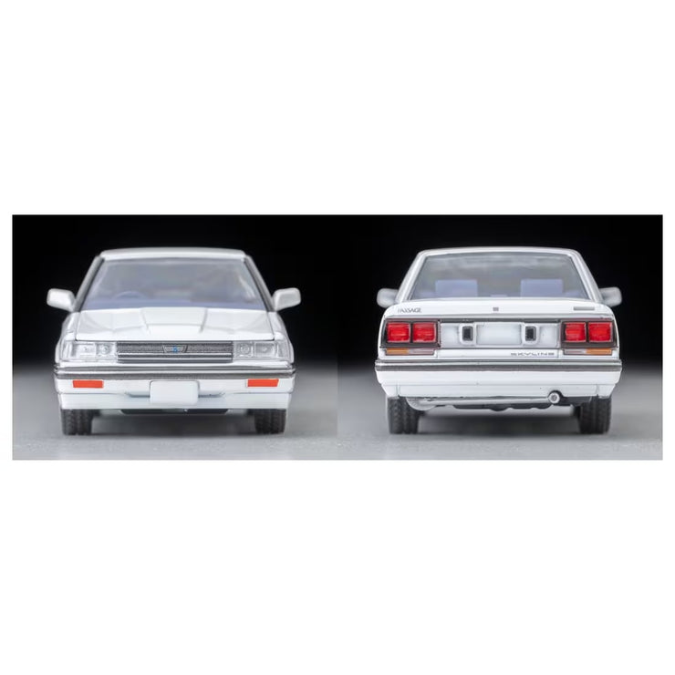 Tomy Tec LV-N351A Nissan Skyline 4 Door Hardtop 1800 Passage (White) 1985