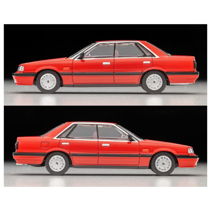 Tomy Tec LV-N352A Nissan Skyline 4 Door Hardtop 1800 Passage (Red) 1987