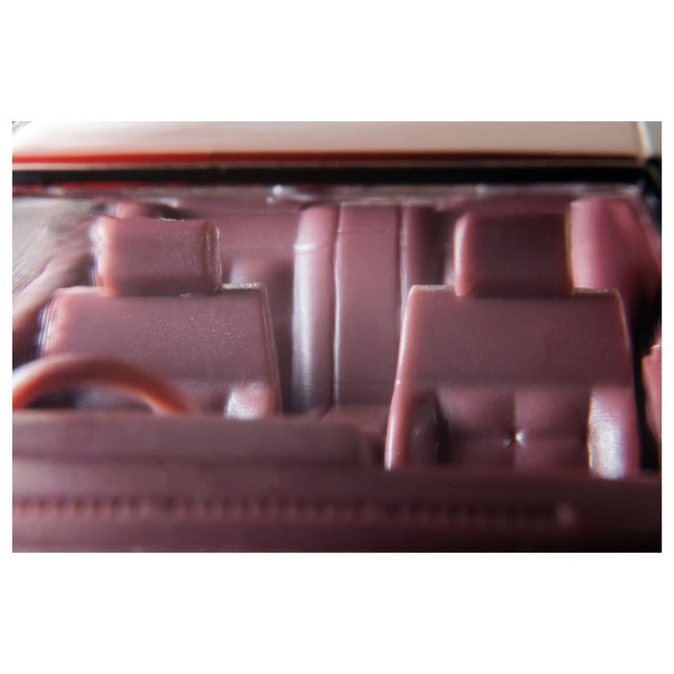 Tomy Tec LV-N352A Nissan Skyline 4 Door Hardtop 1800 Passage (Red) 1987