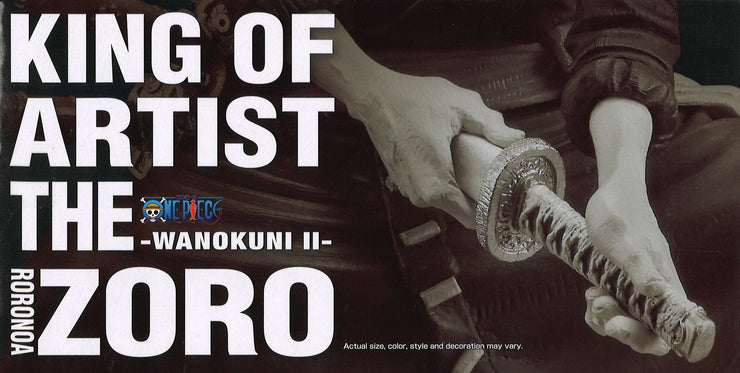 One Piece King of Artist The Roronoa Zoro Wanokuni II