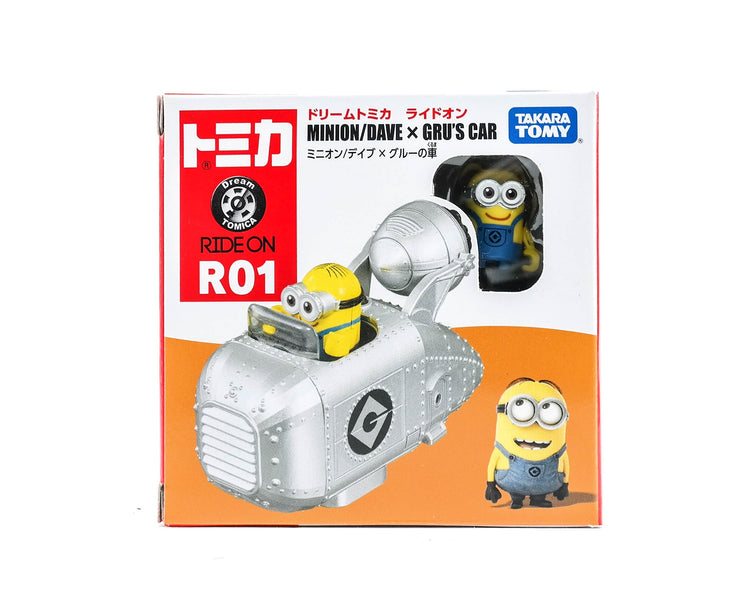 Tomica Dream Tomica Ride On Minions Grumobile