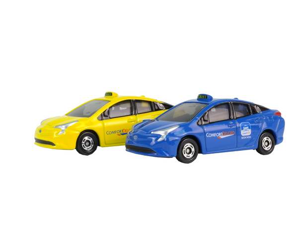 Tomica Toyota Prius Comfort Sg Taxi (Yellow)