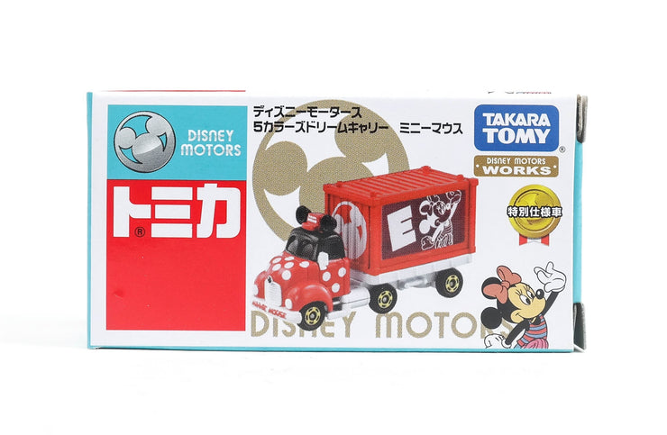 Tomica Disney Motors Dm 5 Colors DreamCarry Minnie Mouse