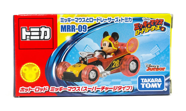 Mickey Roadster Racers Tomica  MRR-09 Hot Rod Mickey Mouse (Super Charge Type)