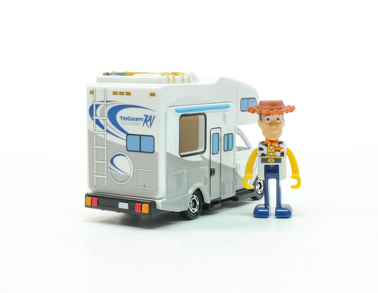 Dream Tomica Ride On Toy Story R01 Woody And RV Car