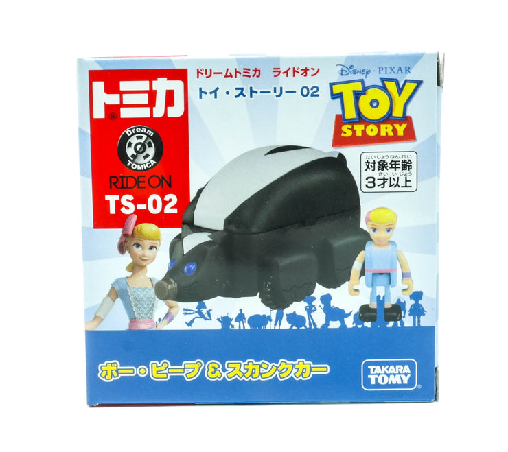 Dream Tomica Ride On Toy Story R02 Bo Peep & Skunk Car