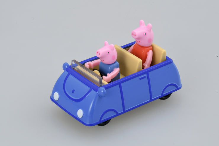 Dream Tomica George Pig x Family Car (Blue) [George only]