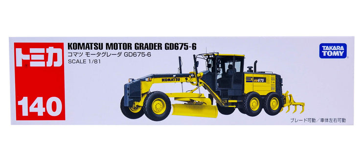 862000 Komatsu Motor Grader GD675-6