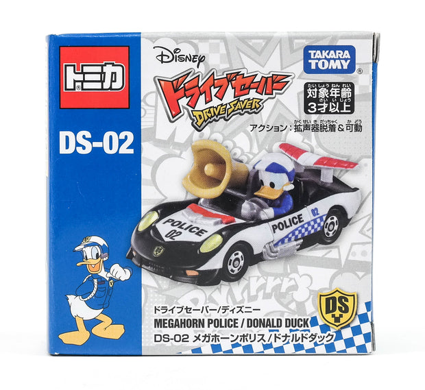 Tomica Drive Saver DS-02 Disney Megaphone Police Donald Duck
