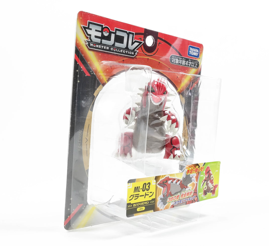 POKEMON - MODELLINO Groudon Takara Tomy Monster Collection Moncolle ML-03 EUR 11,89 - IT