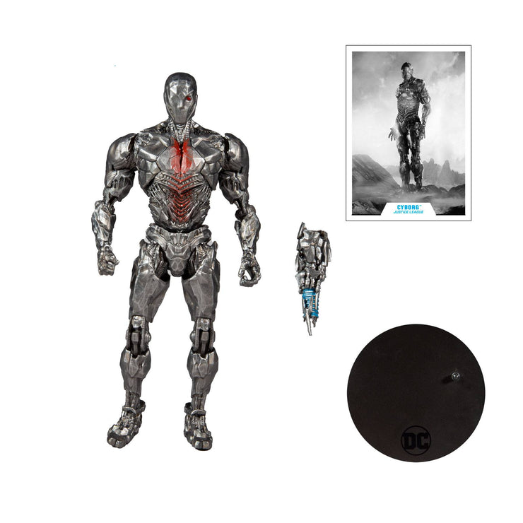 DC Justice League Movie 7inch Figures Cyborg (with Face Shield)