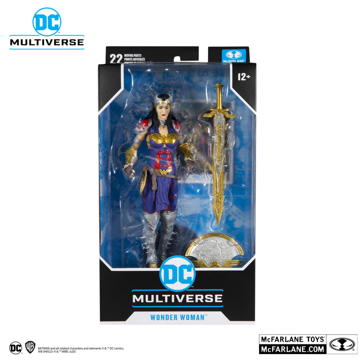 DC Multiverse 7 Inch Figures Wonder Woman Designed By Todd Mcfarlane