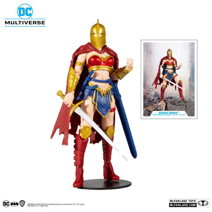 DC Multiverse 7inch LKOE Wonder Woman With Helmet Of Fate