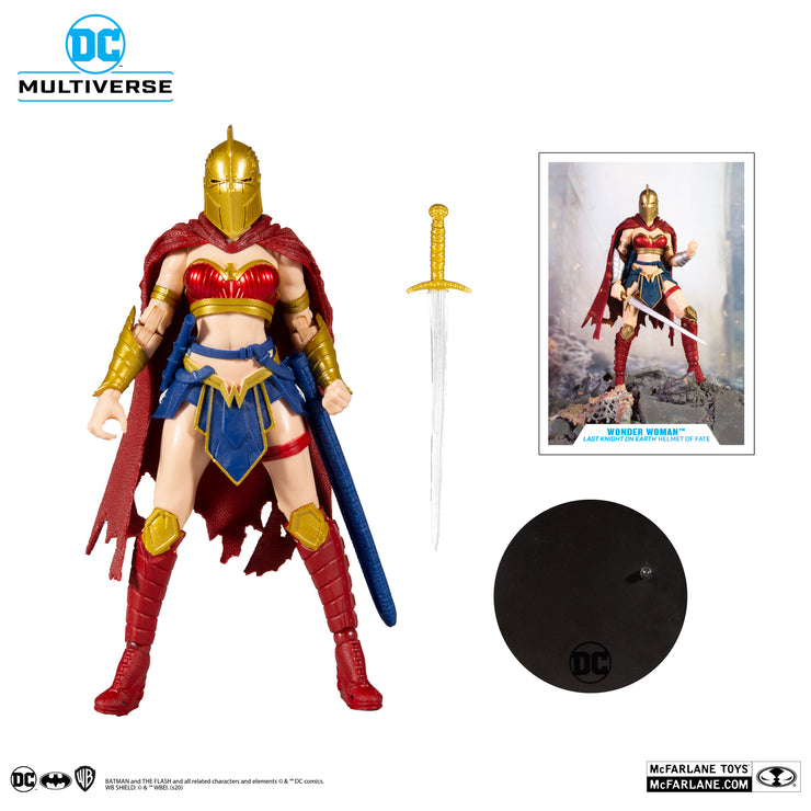 DC Multiverse 7inch LKOE Wonder Woman With Helmet Of Fate