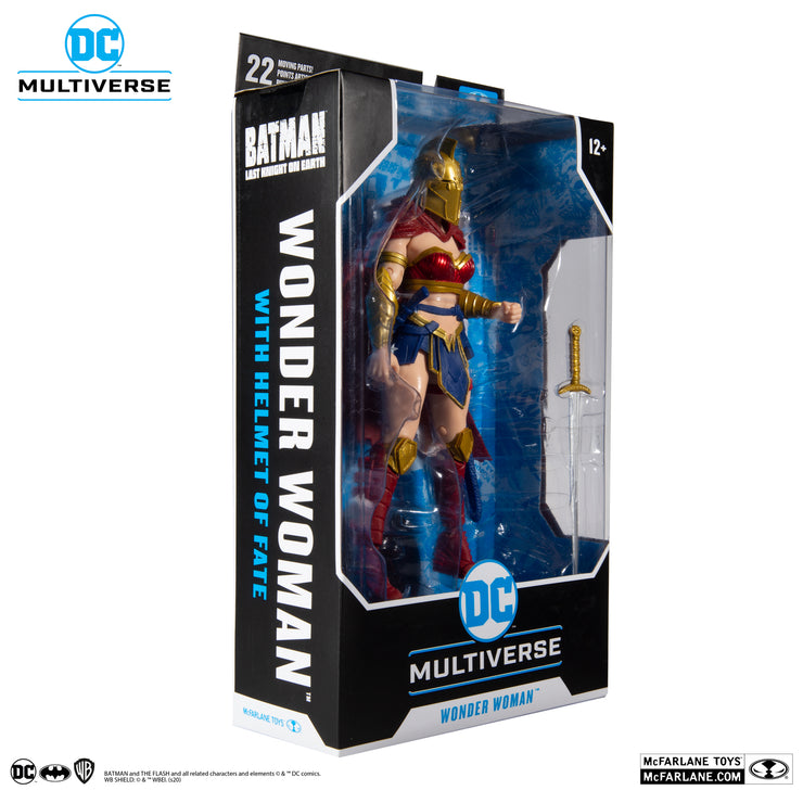 DC Multiverse 7inch LKOE Wonder Woman With Helmet Of Fate