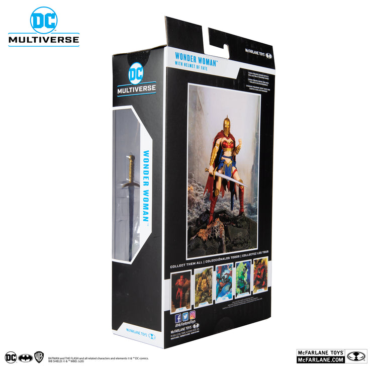 DC Multiverse 7inch LKOE Wonder Woman With Helmet Of Fate