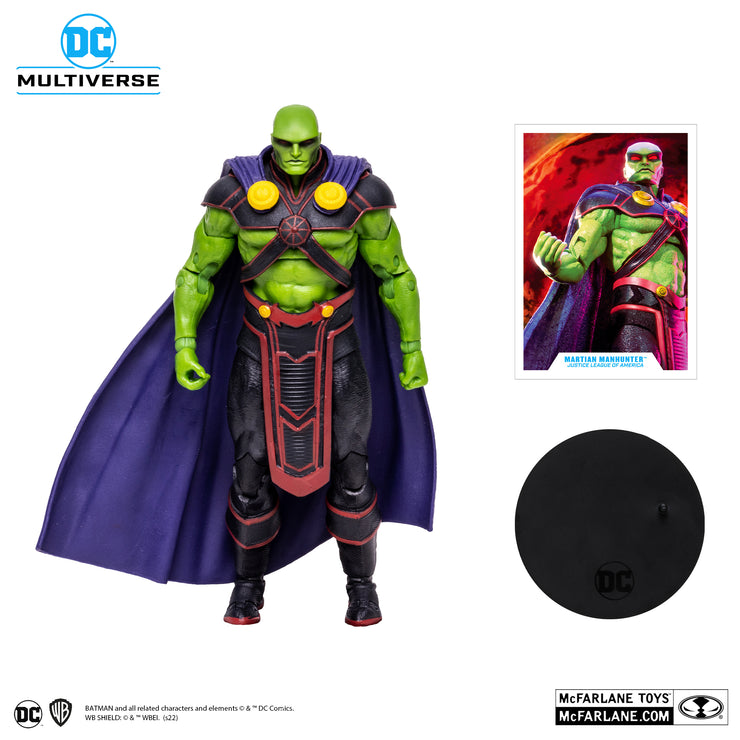 DC Multiverse 7 inch Martian Manhunter