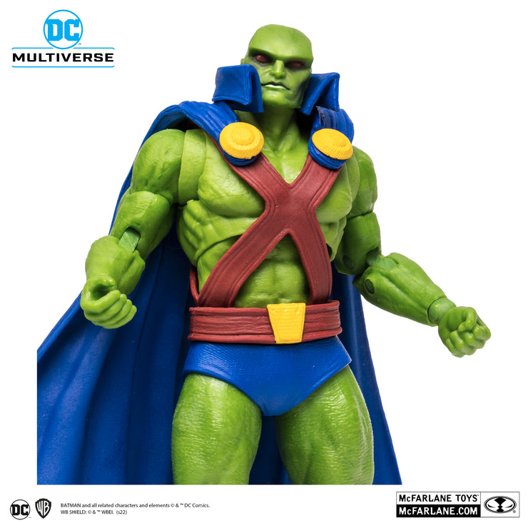 DC Multiverse 7 inch Martian Manhunter Variant (Gold Label)