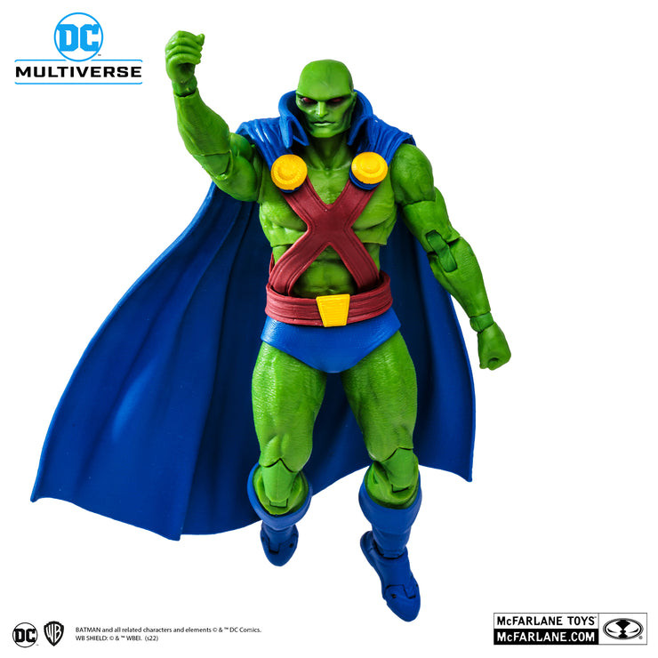 DC Multiverse 7 inch Martian Manhunter Variant (Gold Label)