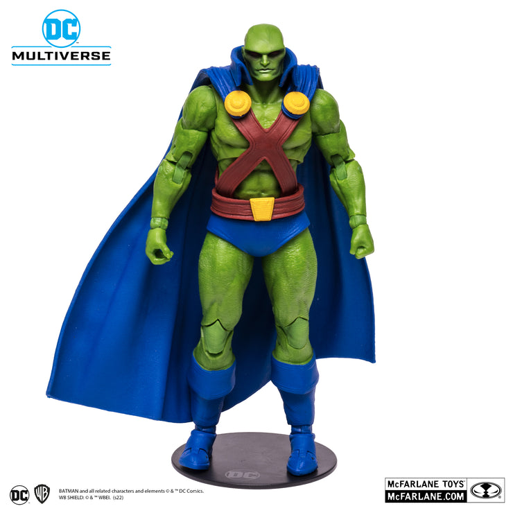 DC Multiverse 7 inch Martian Manhunter Variant (Gold Label)