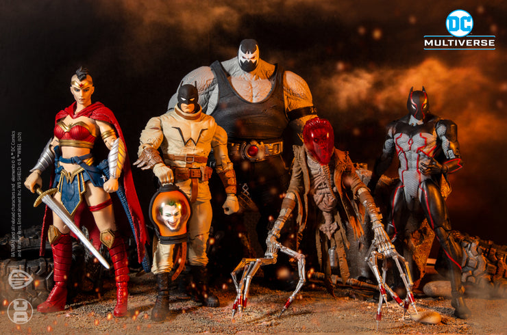 DC Build A 7" Figures WV3 Last Knight On Earth - Scarecrow