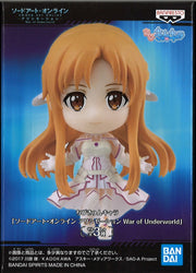 Banpresto Bundle Set 14 [16364 Chibikyun Character Sword Art Online Alicization War Of Underworld (A: Kirito) + 16365 (B: Asuna) + 16366 (C: Alice)]