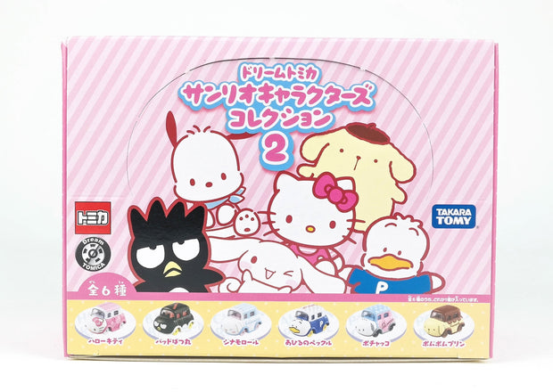 Dream Tomica Sanrio Charactors Collection 2 (Box of 6pcs)
