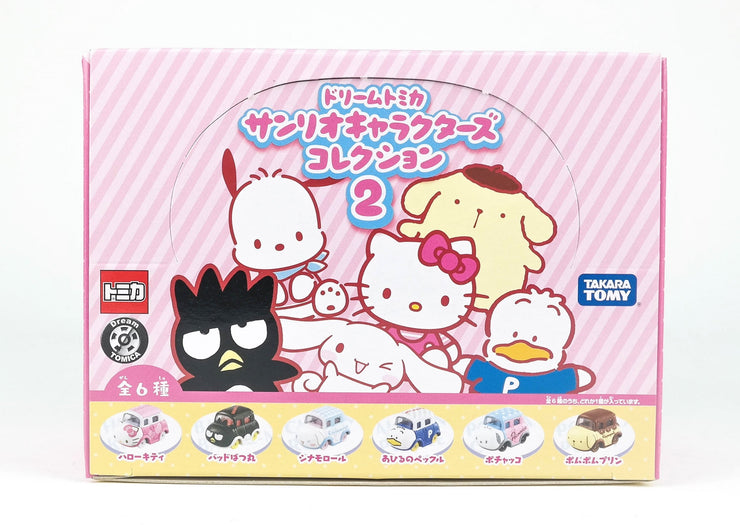Dream Tomica Sanrio Charactors Collection 2 (Box of 6pcs)