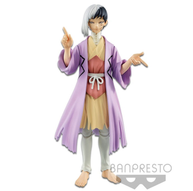 Dr.Stone Figure Of Stone World Gen Asagiri & Senku Ishigami (A: Gen Asagiri)