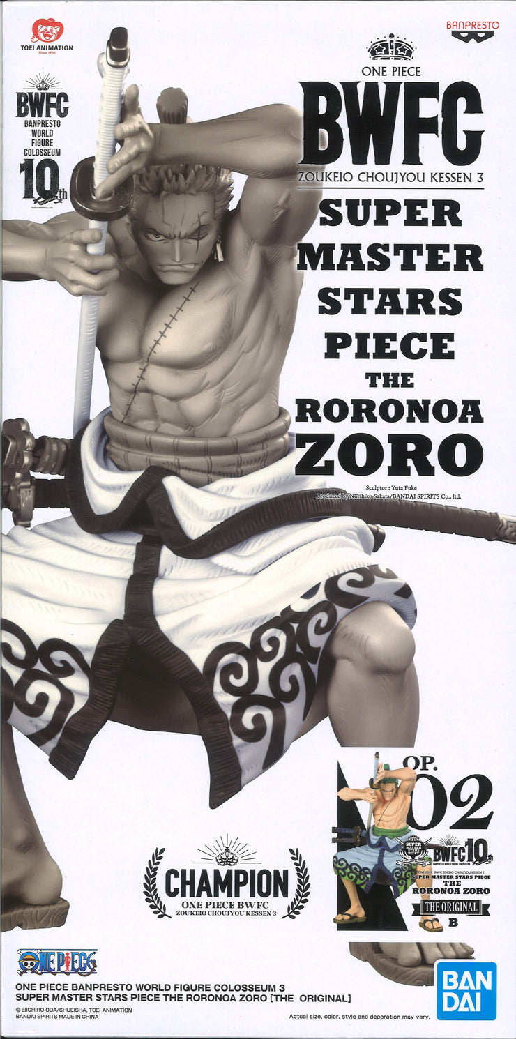 One Piece Banpresto World Fig Colosseum 3 Super Master Stars Piece The Roronoa Zoro The Original