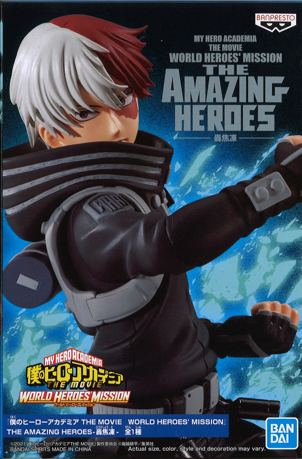 My Hero Academia World Heroes Mission The Amazing Heroes Shoto Todoroki