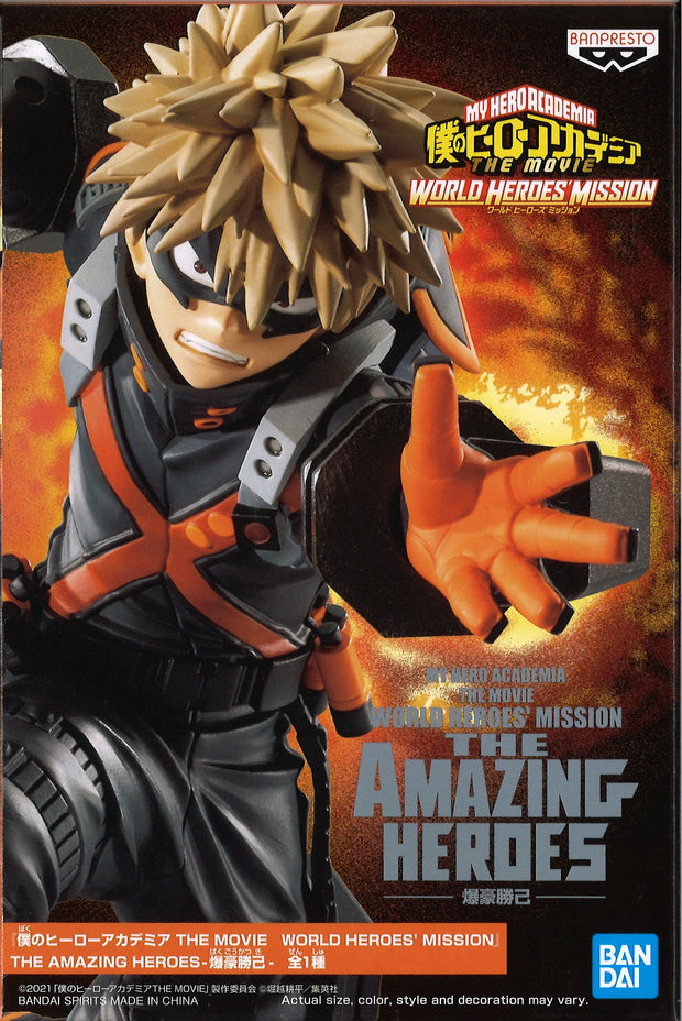 My Hero Academia World Heroes Mission The Amazing Heroes Katsuki Bakugo