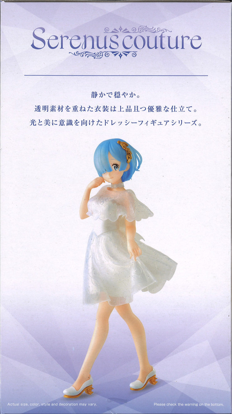 Re: Zero Starting Life In Another World Serenus Couture Rem