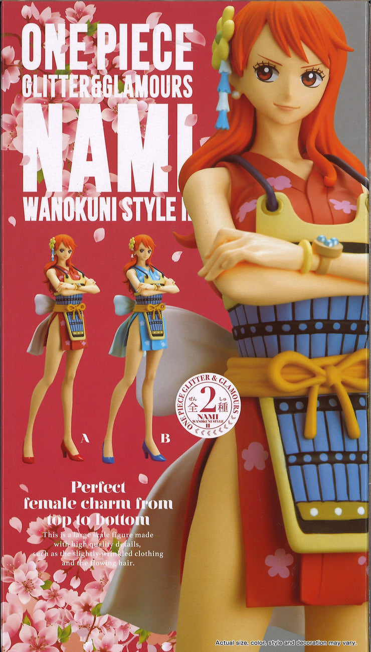 One Piece Glitter & Glamours Nami Wanokuni Style II (Ver.A)