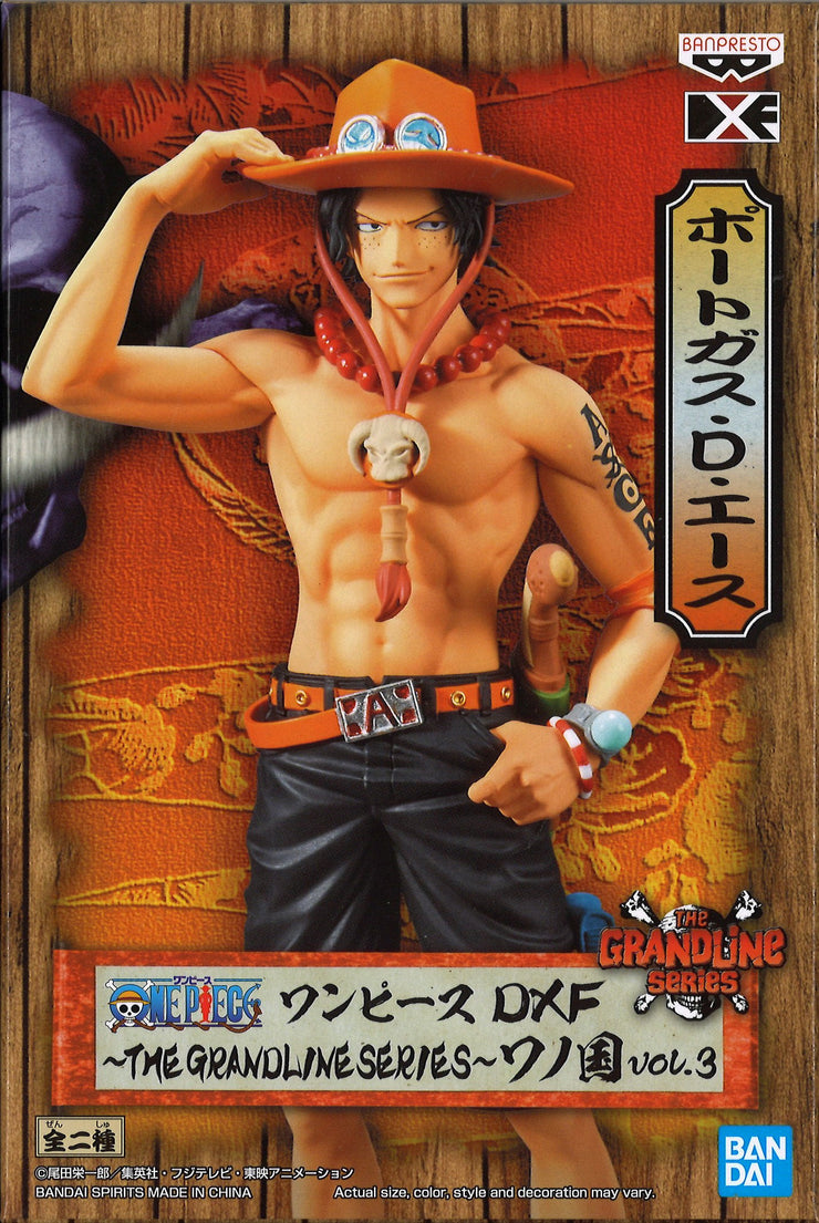 One Piece DXF The Grandline Series Wanokuni Vol.3 (A: Portgas D Ace)