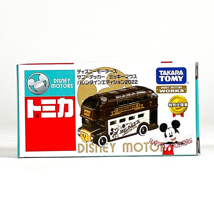 Tomica Disney Motors Sunny Decker Mickey Mouse Valentine 2022