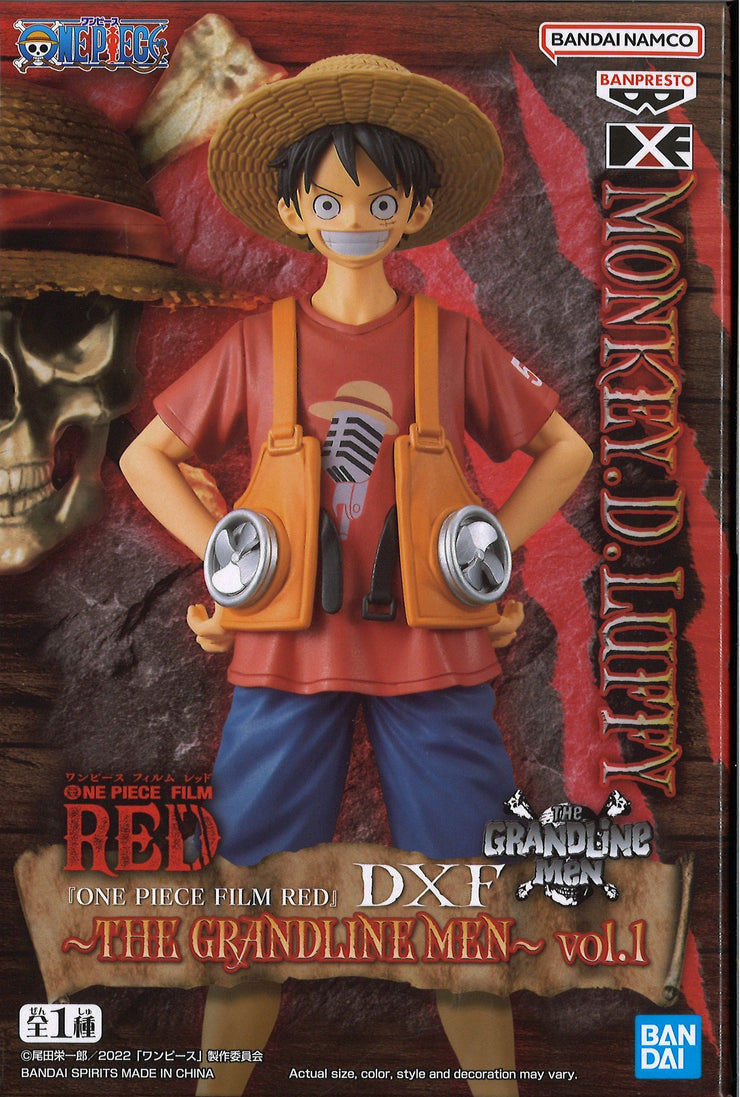 One Piece Film Red DXF The Grandline Men Vol.1 (Monkey D Luffy)